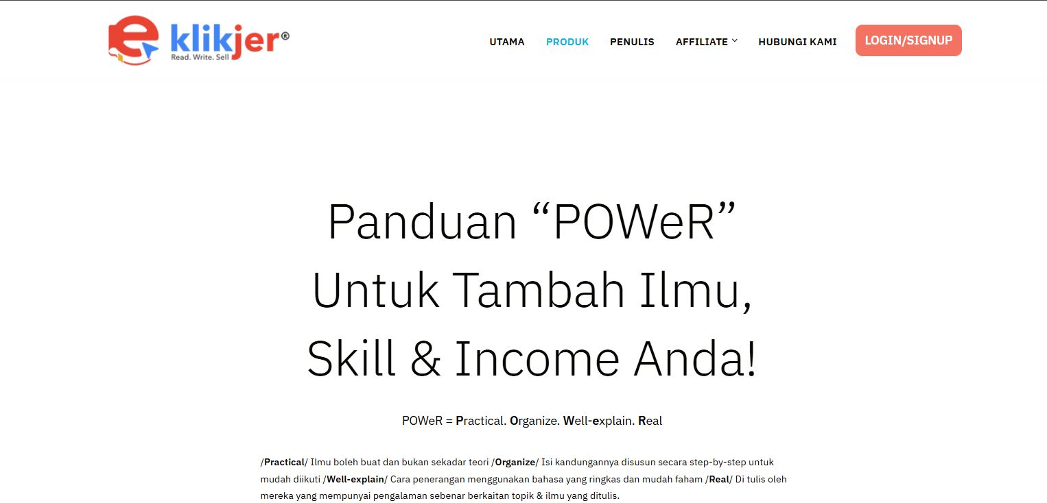 PERNIAGAAN AFFILIATE